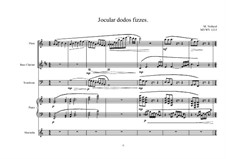 Quintet for Flute, Bass Clarinet, Trombone, Piano and Marimba, MVWV 1213: Quintet for Flute, Bass Clarinet, Trombone, Piano and Marimba by Maurice Verheul