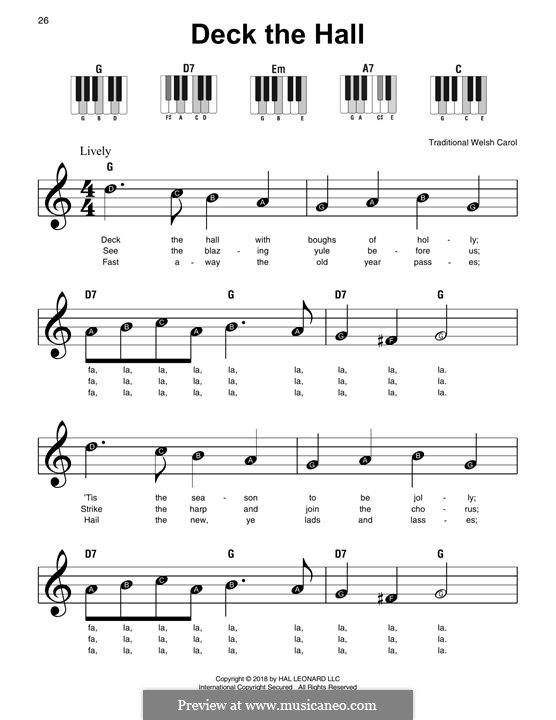 Piano version: Easy notes by folklore