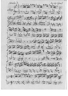 Sonate für Flöte und Basso Continuo Nr.3: Sonate für Flöte und Basso Continuo Nr.3 by Christian Ernst Graf