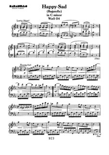 Lustig-Traurig, WoO 54: Für Klavier by Ludwig van Beethoven