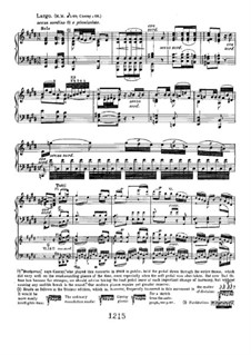 Konzert für Klavier und Orchester Nr.3, Op.37: Movement II, for piano four hands by Ludwig van Beethoven