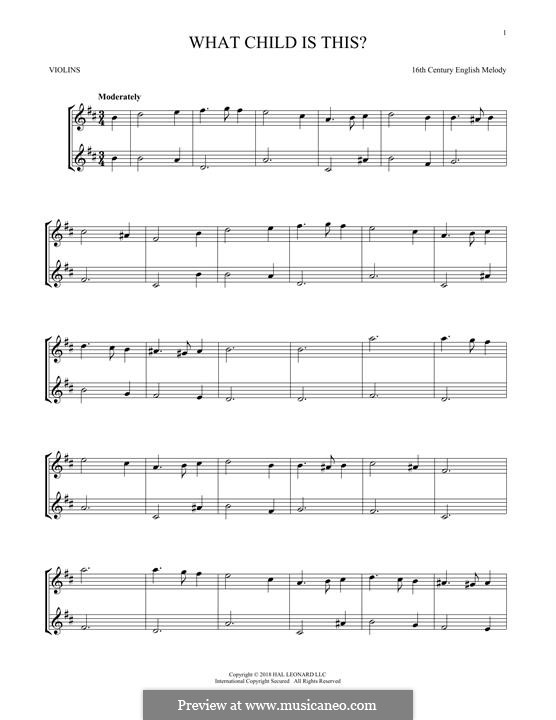Two instruments version: Für zwei Violinen by folklore