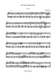 Lied - und Choralvorspiele. Band 8: Nr.6 Ich lobe meinen Gott, der aus der Tiefe mich holt by Eckhard Deppe