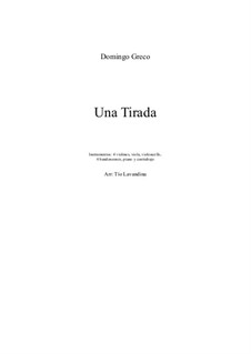 Una Tirada: Una Tirada by Domingo Greco
