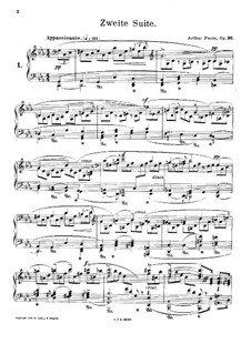 Suite Nr.2 in c-Moll, Op.30: Für Klavier by Arthur  Foote