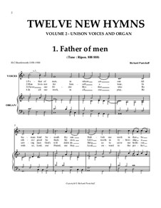 Twelve New Hymns: Part 2 by Richard Pantcheff