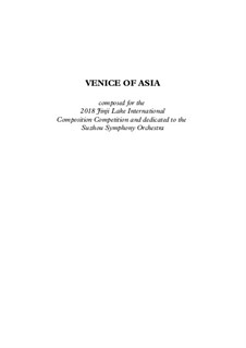 Venice of Asia: Venice of Asia by Jordan Grigg