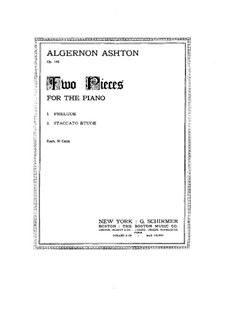 Staccato Étude, Op.145 No.2: Für Klavier by Algernon Ashton