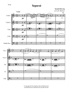 Yapurai: Für Streichorchester by folklore