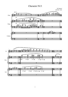 Musica sanitatem: No.13 for Flute, Celesta and Piano, MVWV 1230 by Maurice Verheul