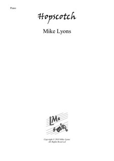 New series of beginner piano pieces: 5. Hopscotch - Intermediate Piano by Mike Lyons