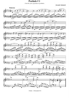 Postlude, Op.8 No.1: Postlude by Alexander Simkanich