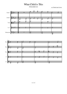 Ensemble version: Für Streichquartett by folklore