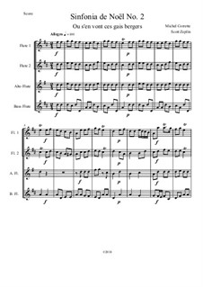 Sinfonia de Noël No.2: Sinfonia de Noël No.2 by Michel Corrette