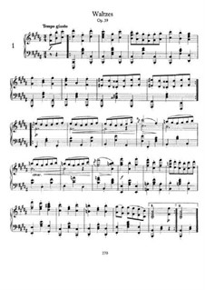 Vollständiger Satz: Für Klavier by Johannes Brahms