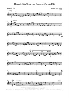 Hino de São Thomé dos Sucurus (Sumé - PB): Hino de São Thomé dos Sucurus (Sumé - PB) by Roniere Leite Soares