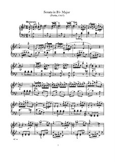 Sonate für Klavier Nr.11 in B-Dur, Hob.XVI/2: Für einen Interpreten by Joseph Haydn