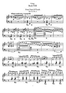Lyrische Stücke, Op.65: Vollsammlung by Edvard Grieg