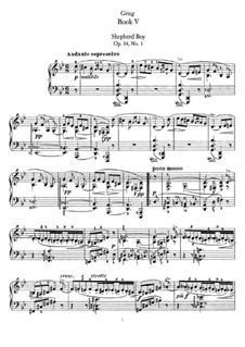Lyrische Stücke, Op.54: Vollsammlung by Edvard Grieg