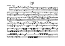 Fantasie für mechanische Orgel in f-Moll, K.594: Version für Klavier, vierhändig by Wolfgang Amadeus Mozart