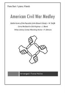 American Civil War Medley: American Civil War Medley by Patrick Sarsfield Gilmore, James A. Bland, William Steffe