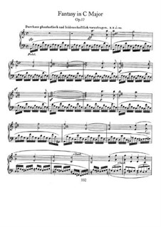 Fantasie in C-Dur, Op.17: Für Klavier by Robert Schumann