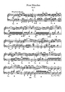 Vier Märsche, Op.76: Vollsammlung by Robert Schumann