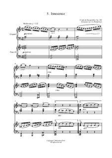 Nr.5 Unschuld: Für zwei Klaviere by Johann Friedrich Burgmüller