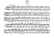 Vollständiger Satz: Für Klavier, vierhändig by Johannes Brahms