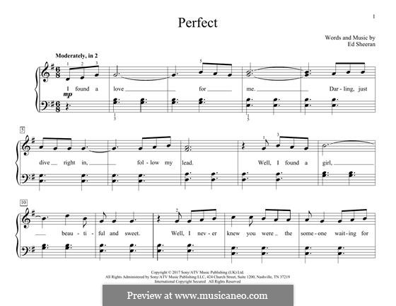 Piano version: Für einen Interpreten by Ed Sheeran
