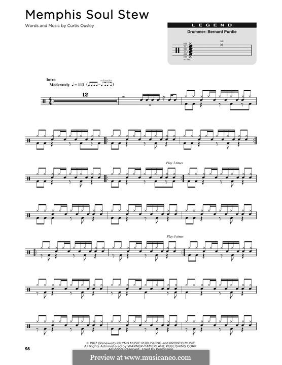 Memphis Soul Stew von C. Ousley Noten auf MusicaNeo