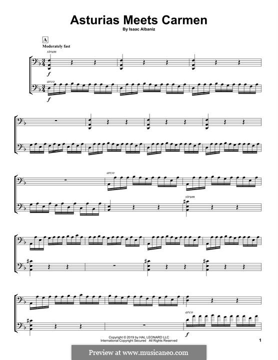 Nr.5 Legende: Für zwei Cellos by Isaac Albéniz