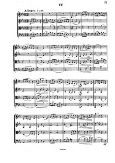 Streichquartett Nr.3 in Es-Dur, Op.91: Teil IV by César Cui