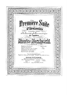 Suite für Orchester Nr.1, Op.39: Version für Klavier, vierhändig by Moritz Moszkowski