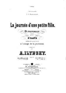 La journée d'une petite fille, Op.19: Nr.1-6 by Alexander Iljinski