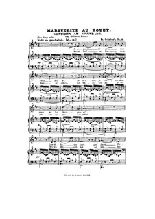 Gretchen am Spinnrade, D.118 Op.2: B-Moll by Franz Schubert