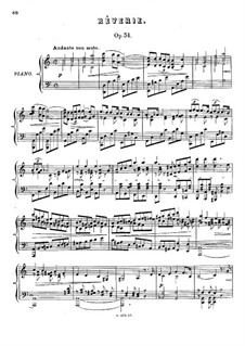 Sechs Stücke, Op.51: No.3 Reverie by Anton Rubinstein