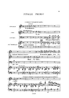 Fragmente: Akt I No.4, für Solisten, Chor und Klavier by Giuseppe Verdi