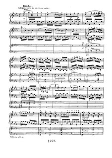 Konzert für Klavier und Orchester Nr.3, Op.37: Teil III. Version für zwei Klaviere, vierhändig by Ludwig van Beethoven