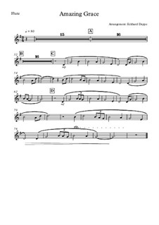 Ensemble version: For flute, oboe and strings – flute part by folklore