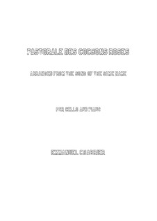 Pastorale des cochons roses: Für Cello und Klavier by Emmanuel Chabrier