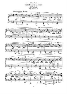 Suite Nr.2 in c-Moll, Op.30: Für Klavier by Arthur  Foote