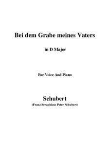 Bei dem Grame Meines Vaters, D.496: D Major by Franz Schubert