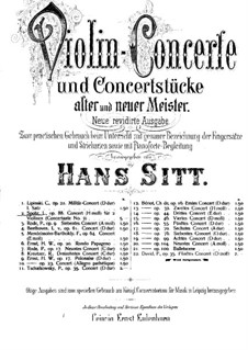 Konzert für zwei Violinen und Orchester in h-Moll, Op.88: Konzert für zwei Violinen und Orchester in h-Moll by Louis Spohr