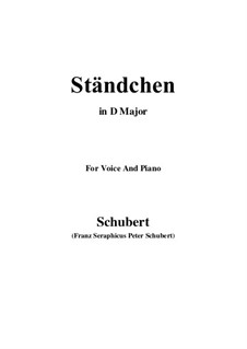 Minnelied, D.429: Für Stimme und Klavier (E Major) by Franz Schubert