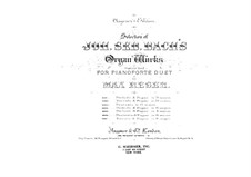 Toccata und Fuge in E-Dur, BWV 566: Bearbeitung für Klavier, vierhändig by Johann Sebastian Bach