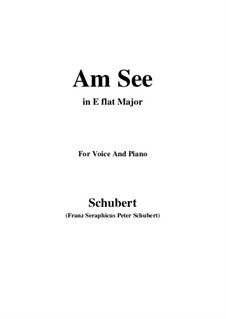 Am See, D.746: E flat Major by Franz Schubert