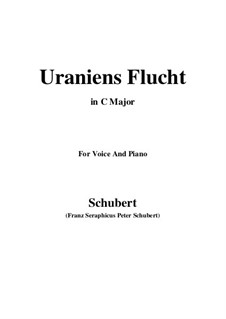 Uraniens Flucht, D.554: C-Dur by Franz Schubert