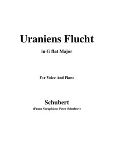 Uraniens Flucht, D.554: G flat Major by Franz Schubert