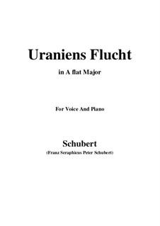 Uraniens Flucht, D.554: A flat Major by Franz Schubert